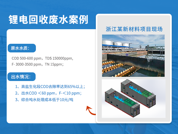 鋰電回收廢水處理